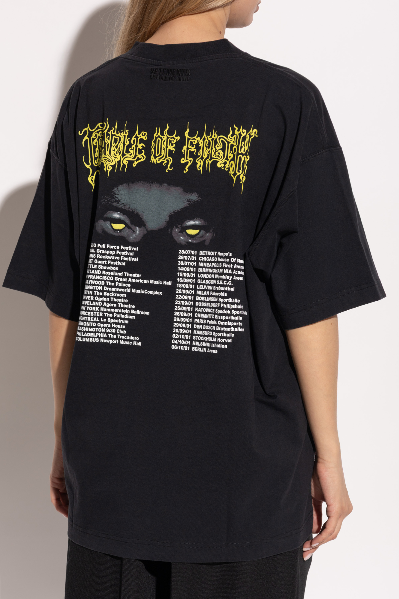 中華のおせち贈り物 Men's | print with T-shirt VETEMENTS Clothing Vitkac | ウェア